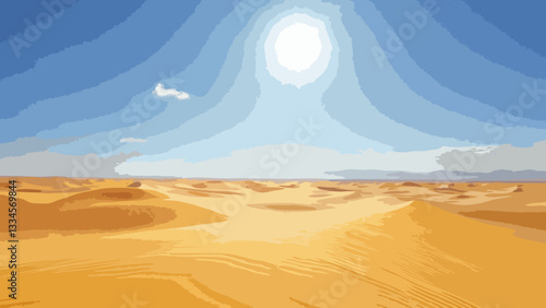 Desert illustration