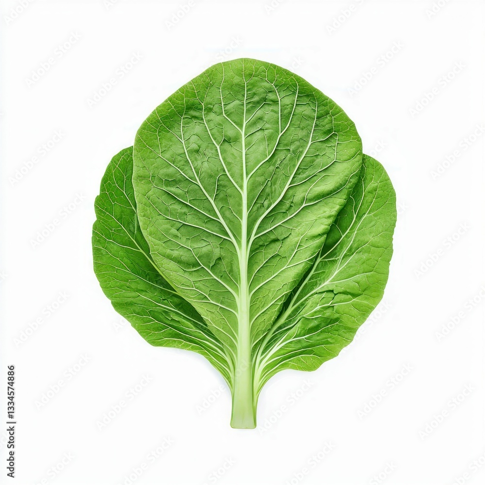 Fototapeta premium Vibrant Bok Choy Detail