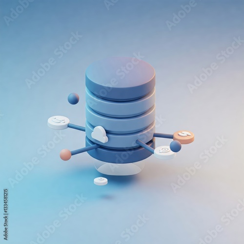 Database. Computer data management