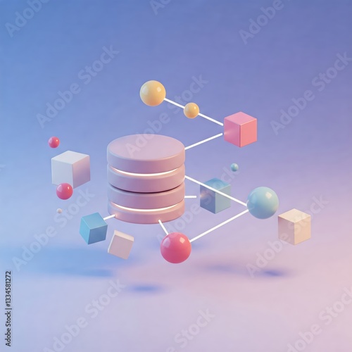 Database. Computer data management