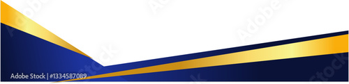 Free Download Blue And Gold Border Certifcate - GFXLoad