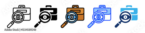 Insight Icon Set With Multiple Style Collection