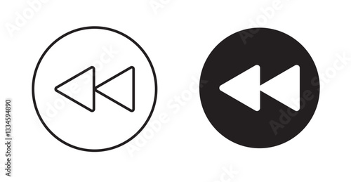 rewind button icon