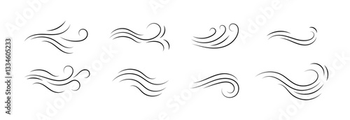 A collection of wave and swirl designs, ideal for adding style and flair to creative projects.