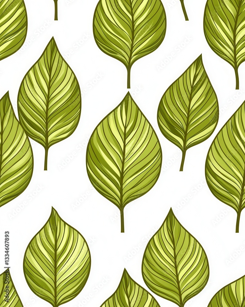 Obraz premium A seam of fragrant vietnamese coriander leaves displaying rich green hues and unique leaf structure