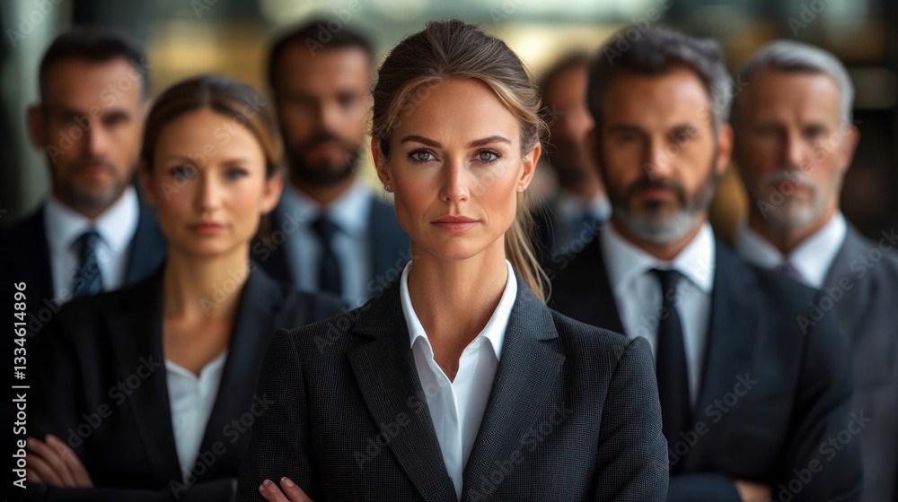 Corporate Group Portrait of Businesspeople Showcasing Unity and Diversity in a Professional Office Setting Corporate Group Portrait of Businesspeople Showcasing Unity and Diversity in a Professional Office Setting