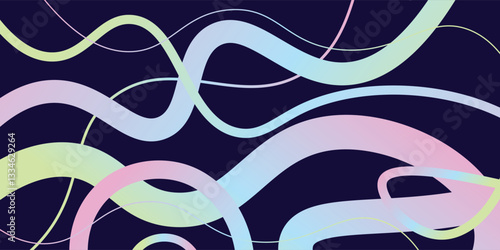 abstract colorful background design, gradient color curved line design, abstract modern template 