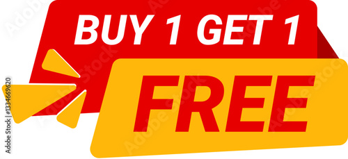 Buy 1 Get 1 Free Label