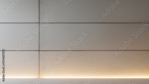 Glowing Concrete Wall Texture Background. photo