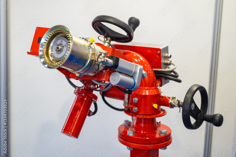In the fire suppression and emergency response industry, an automated fire monitor cannon with manual controls is designed for high-pressure water or foam dispersion in firefighting In the fire suppression and emergency response industry, an automated fire monitor cannon with manual controls is designed for high-pressure water or foam dispersion in firefighting