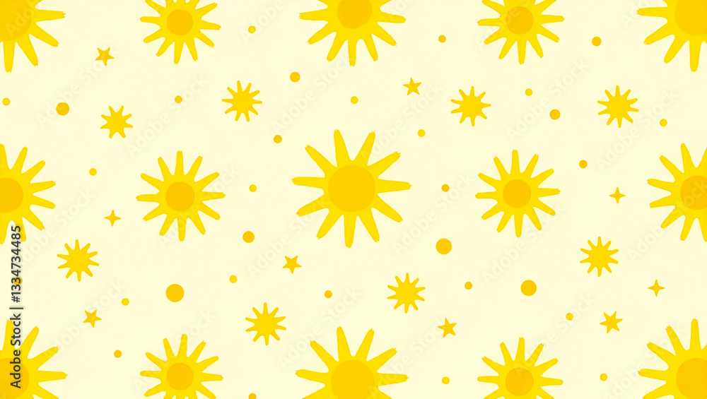 Flat Bright spring sunshine seamless pattern with intense rays and bold sun motifs for energetic spring visuals concept as Energetic spring sunshine pattern with bold sun rays and motifs for dynamic l Flat Bright spring sunshine seamless pattern with intense rays and bold sun motifs for energetic spring visuals concept as Energetic spring sunshine pattern with bold sun rays and motifs for dynamic l