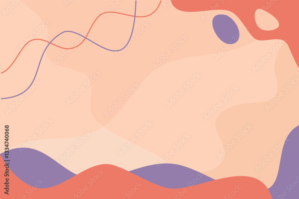 Elegant Abstract Background Vector with Soft Waves and Motion Effect Elegant Abstract Background Vector with Soft Waves and Motion Effect