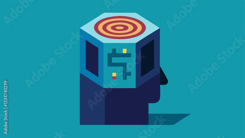 Mind Maze A maze shaped like a game console where a person looks confused and lost inside symbolizing the mental confusion and struggles that come with addiction.