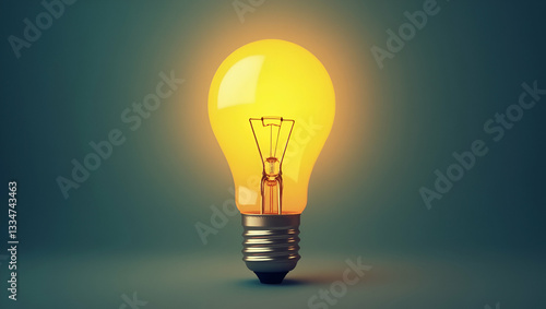 Flat Light bulb symbolizing ideas and innovation showcasing quick tips for smart creativity new innovations energy power growth and success development concept as Light bulb representing ideas and inn