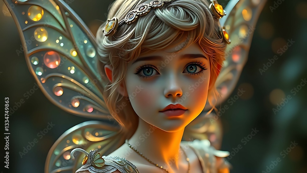 Naklejka premium Pixie