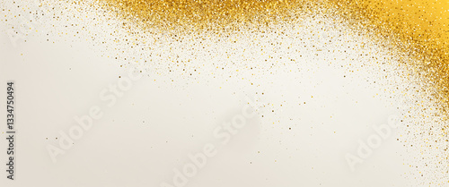 abstract gold glitter parti...