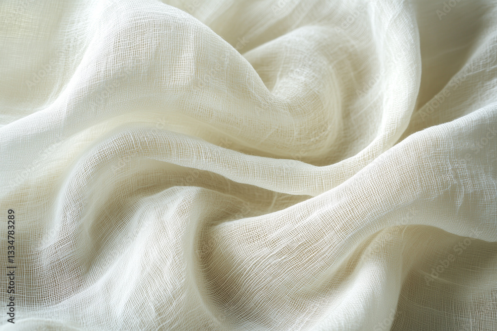 close up of white silk close up of white silk