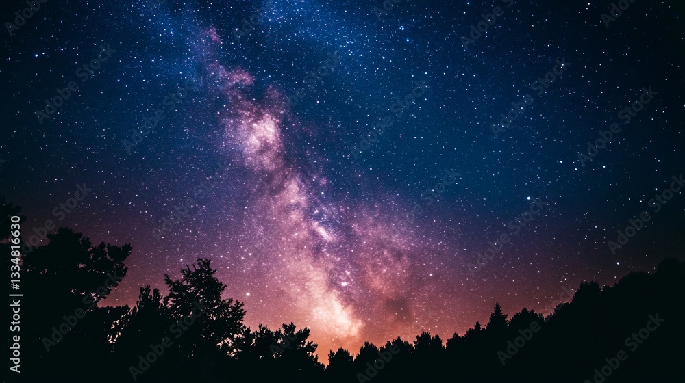 Space Night Science Exploration Universe Milky Way Galaxy Stars Technology Abstract Background Space Night Science Exploration Universe Milky Way Galaxy Stars Technology Abstract Background