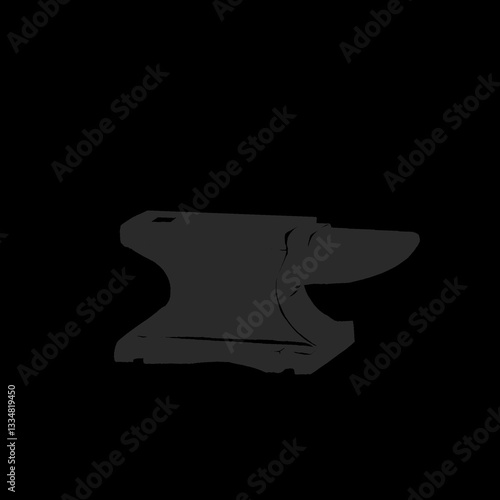 anvil or anvil icon vector without background