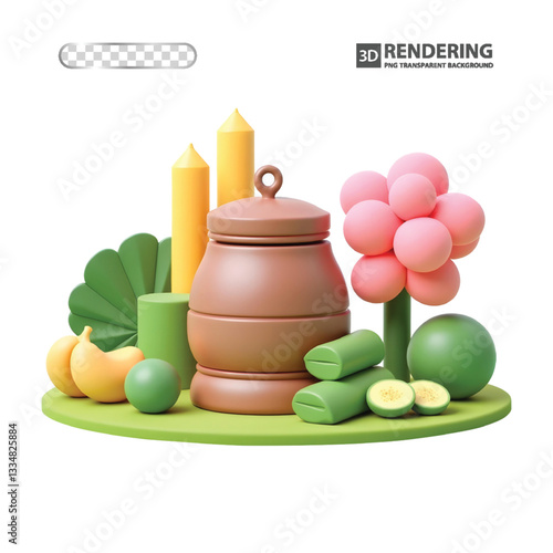 spa still life with candles