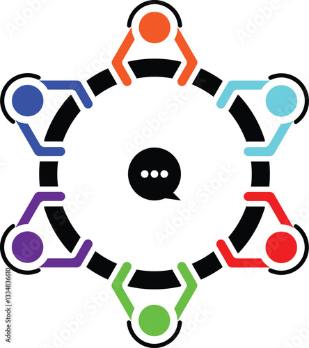 round table discussion or meeting