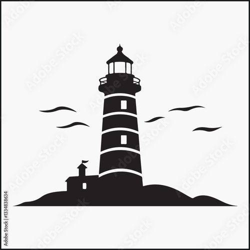 lighthouse silhouette 