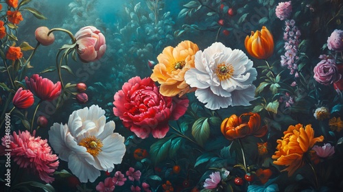 Wallpaper Mural Enigmatic Mysterious Surreal Fantasy Garden Scene Torontodigital.ca