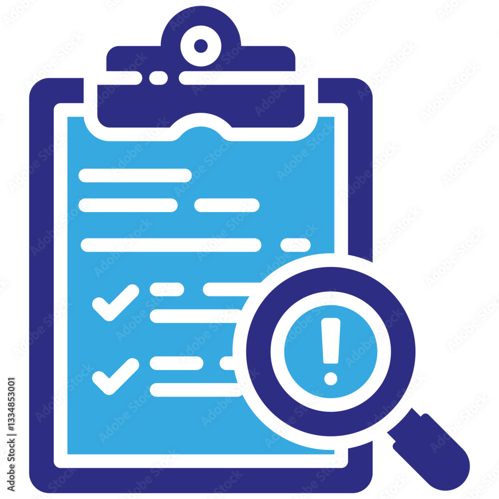 Risk Assessment icon in Glyph Dual Color Style. Simple Vector Design. Simple Vector Glyph Icon Risk Assessment icon in Glyph Dual Color Style. Simple Vector Design. Simple Vector Glyph Icon