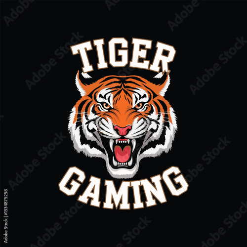 Gaming logo for sport t shirt design