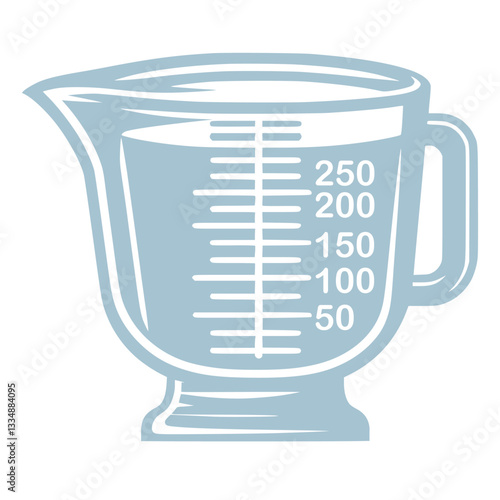 measuring cup vector