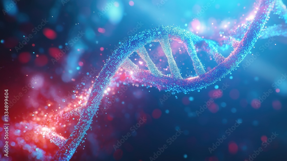 DNA Helix Illustration Science and Genetic Research Concept, Biotechnology, Genetics, Medical, Healthcare, Biology DNA Helix Illustration Science and Genetic Research Concept, Biotechnology, Genetics, Medical, Healthcare, Biology