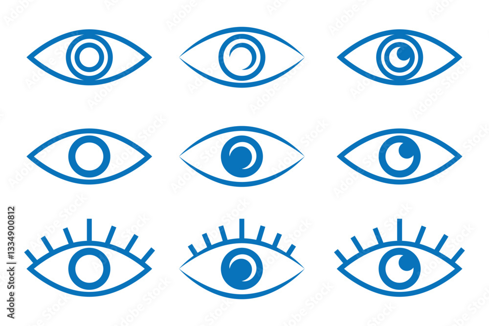 Set with eye vector icons. Human eyes on white background. Sight symbol. See or watch sign. vector illustration eps 888. look and symbol symbol. Set with eye vector icons. Human eyes on white background. Sight symbol. See or watch sign. vector illustration eps 888. look and symbol symbol.