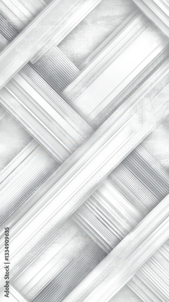 Obraz premium Abstract Geometric Architectural Design - Modern Building Facade