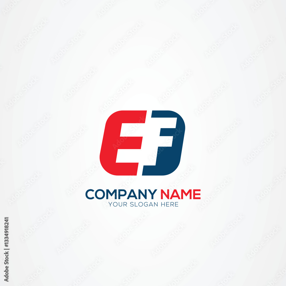 Creative EF FE logo Design Template Vector Graphic Branding Element Creative EF FE logo Design Template Vector Graphic Branding Element