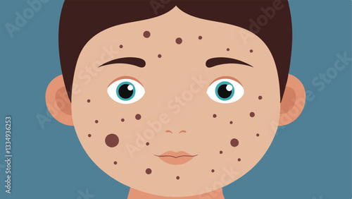 Pore Minimization A closeup view of a cheek area with enlarged pores on the left side transitioning to a visibly smoother texture with minimized pores on the right.