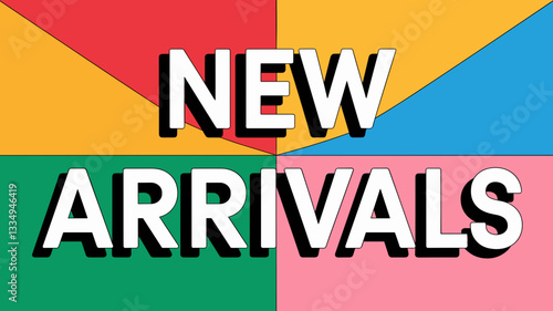 New Arrivals Vibrant Banner