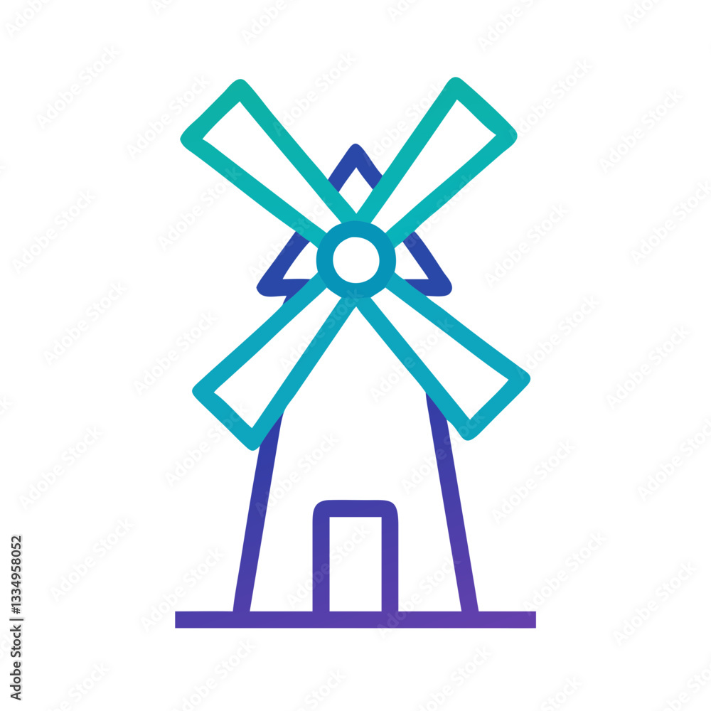 windmill colored icon on transparent background
windmill colored icon on transparent background