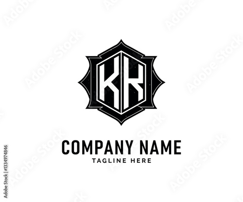 KK Monogram logo Design. Stylish Monogram KK logo Design, Company Branding, Vector