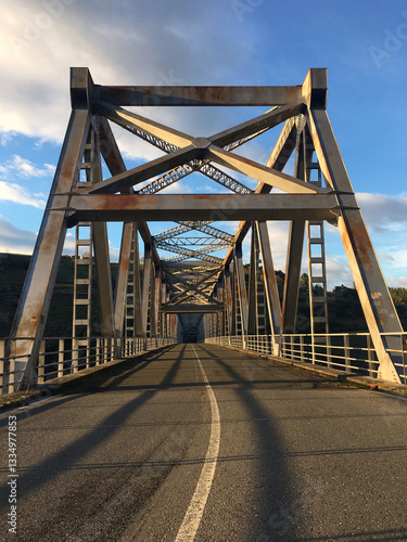 Steel Bridge Entrance from One End