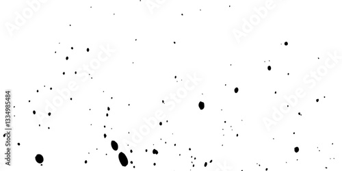 Random dots, circles. Dotted, speckles pattern. Pointillist, pointillism background. Stipple, stippling texture