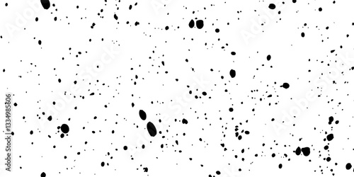 Random dots, circles. Dotted, speckles pattern. Pointillist, pointillism background. Stipple, stippling texture