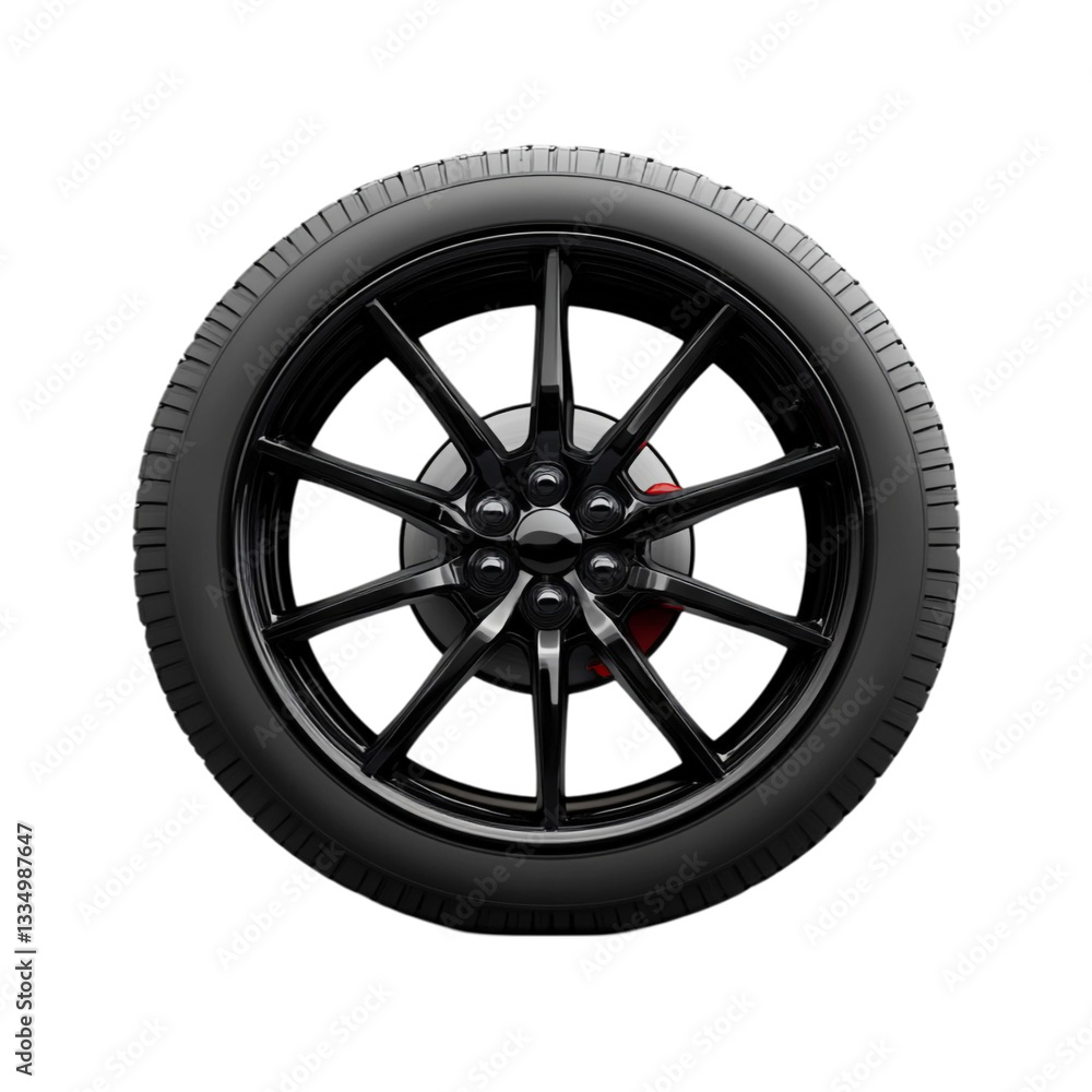 Black Car Wheel Tire Closeup Luxury Design, Black Car Wheel Tire Closeup Luxury Design,
