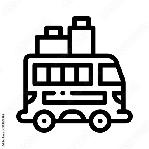 bus line icon