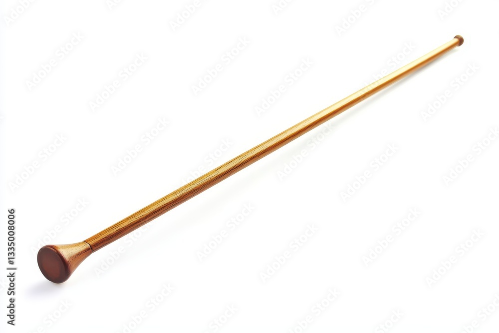 Batons for conducting on white background Musical tools Batons for conducting on white background Musical tools