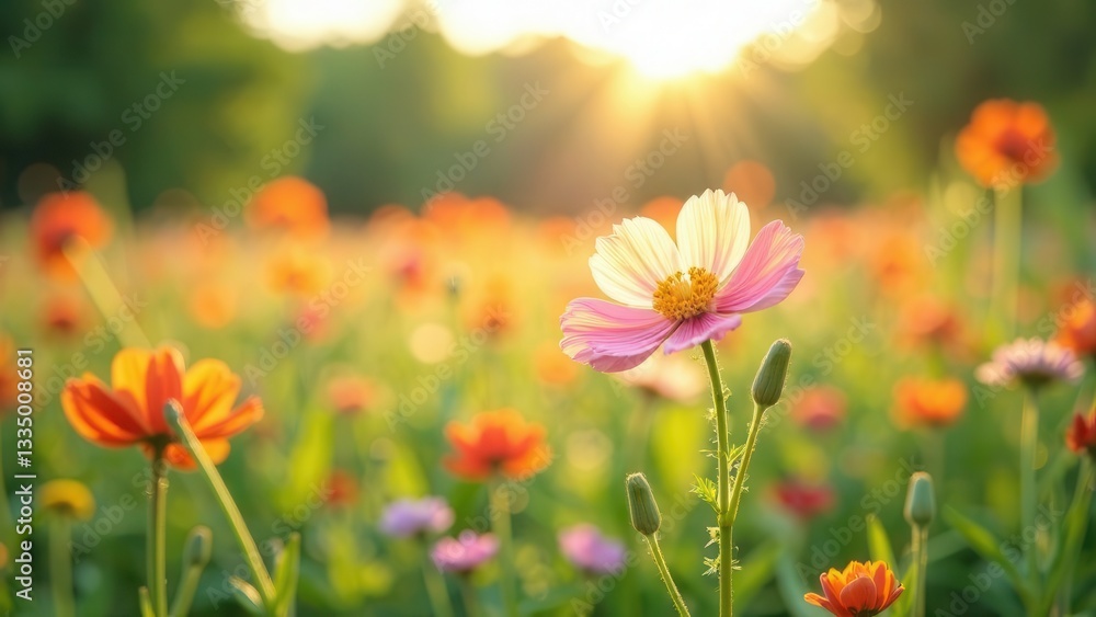Flower blur background nature hello summer Flower blur background nature hello summer