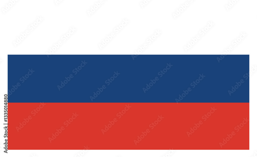 Vector Illustration of the Russian Flag Featuring Horizontal Stripes of White, Blue, and Red, Representing Russian National Pride Vector Illustration of the Russian Flag Featuring Horizontal Stripes of White, Blue, and Red, Representing Russian National Pride