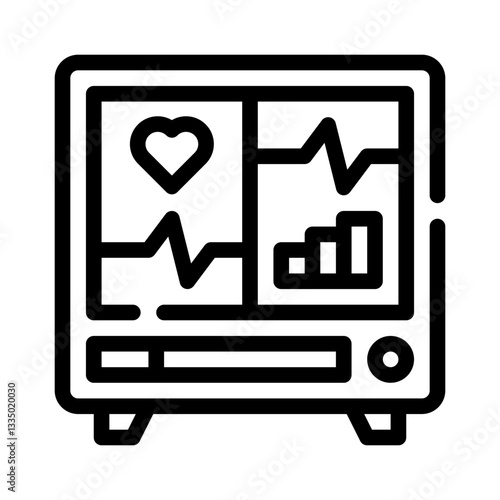 medical device line icon