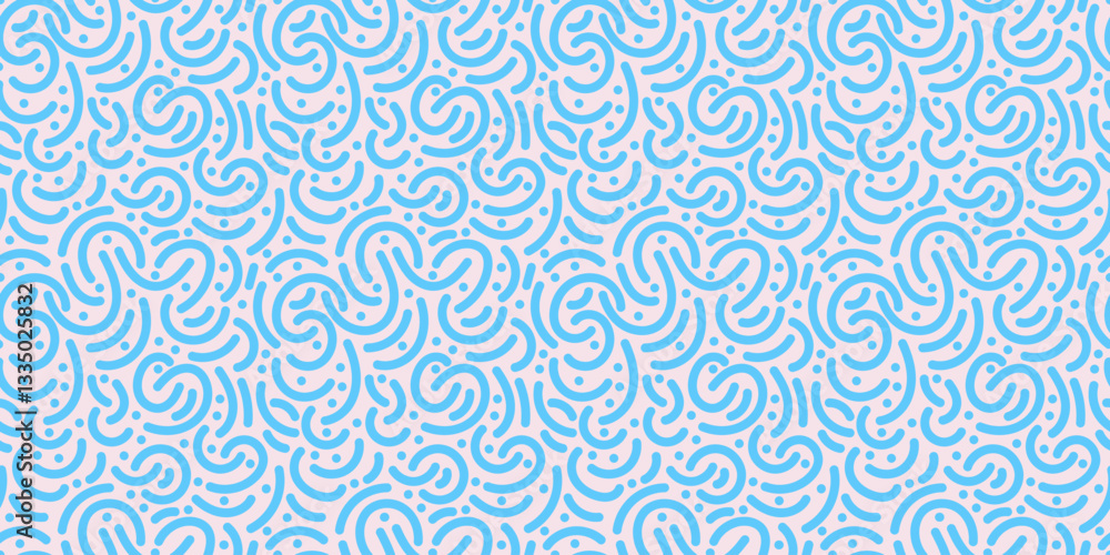Abstract shapes modern pattern design. Hand drawn vector illustration. Doodle organic seamless pattern design Abstract shapes modern pattern design. Hand drawn vector illustration. Doodle organic seamless pattern design