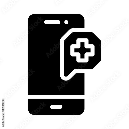 chat glyph icon