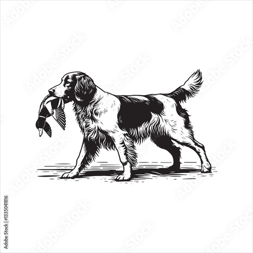 Black and white Great Dane dog sitting in a studio on a white background, featuring a cute and purebred canine in a portrait style